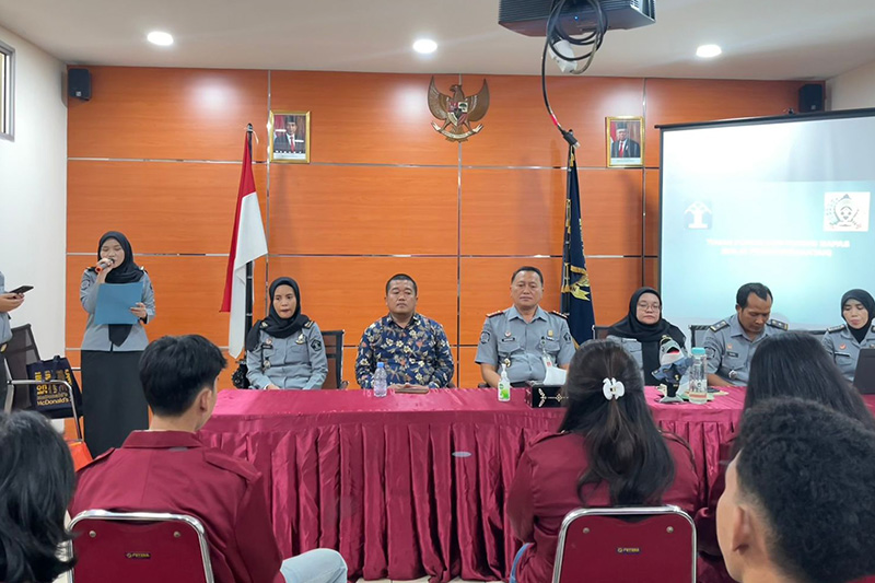 Kunjungan dan Kuliah Mahasiswa UBK ke Bapas kelas I Jakarta Pusat