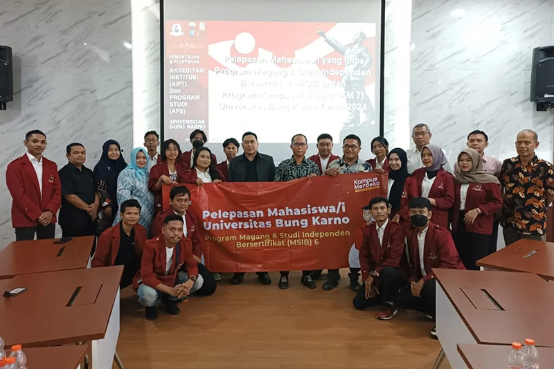 Pelepasan dan Pembekalan Mahasiswa Program Magang & Studi Independen Bersertifikat dan Kampus Mengajar