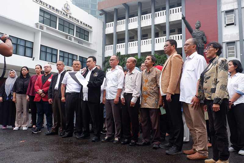 Petitisi Civitas Akedimika UBK : Mencegah Kemunduran Demokrasi