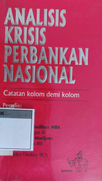 Image of Analisis Krisis Perbankan Nasional