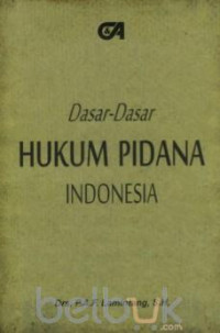 Image of Dasar-Dasar Hukum Pidana