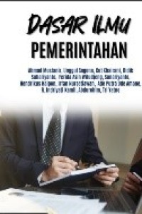 Image of Dasar Ilmu Pemerintahan