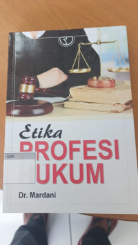 Image of Etika Profesi Hukum