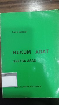 Image of Hukum Adat Sketsa Asas