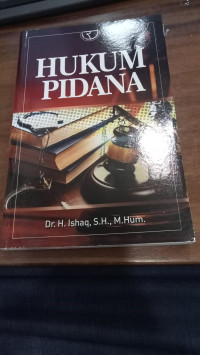 Image of Hukum Pidana