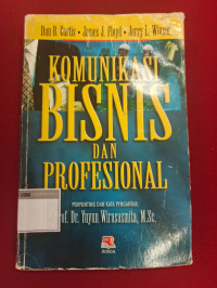 Image of Komunikasi Bisnis Dan Profesional