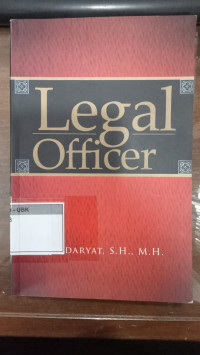 Image of Legal Officer