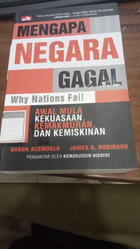 Image of Mengapa Negara Gagal
