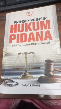 Image of Prinsip-Prinsip Huum Pidana : Edisi Penyesuaian KUHP Nasional