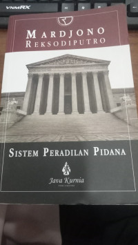 Image of Sistem Peradilan Pidana