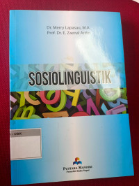 Image of Sosiolinguistik