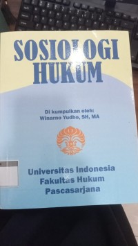 Image of Sosiologi Hukum