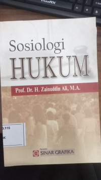 Image of Sosiologi Hukum