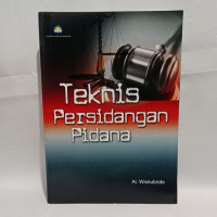 Image of Teknis Persidangan Pidana