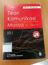 Image of Teori Komunikasi Massa McQuail