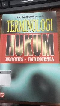 Image of Termonologi Hukum Inggris-Indonesia